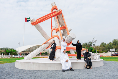 <i>Union of Artists</i> installed in Dubai
