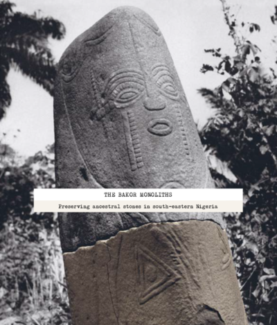 New publication: <i>The Bakor Monoliths: Preserving Ancestral Stones in South-Eastern Nigeria</i>