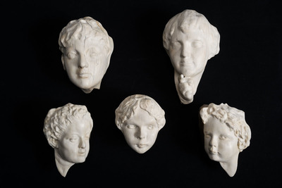 Angel heads from Max Klinger's <i>Beethoven</i> monument