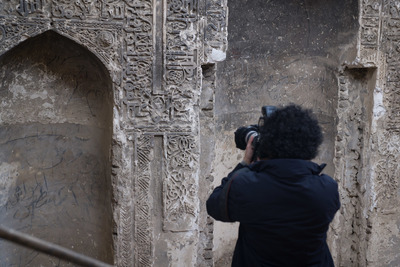 Recording the Mausoleum of Ikhwat Yusuf with ARCE